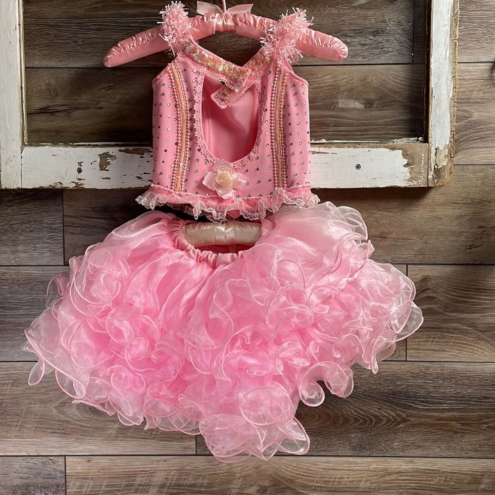 Source Unknown Pink Kids Dance Costume - Picture 7 of 9